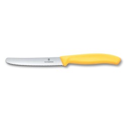 Pomidorų peilis, Victorinox, Geltonas, (L)219mm