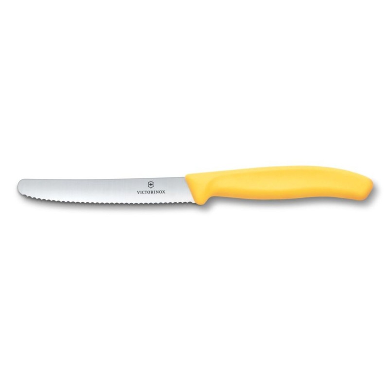 Pomidorų peilis, Victorinox, Geltonas, (L)219mm
