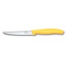 Kepsnių ir picos peilis, Victorinox, Geltonas, (L)222mm