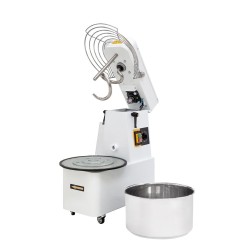 Spiralinė tešlos maišyklė su nuimamu dubeniu, 2 greičiai, 41 l, Prismafood, 112 kg/val., 41L, 400V/1700W, 480x815x(H)850mm