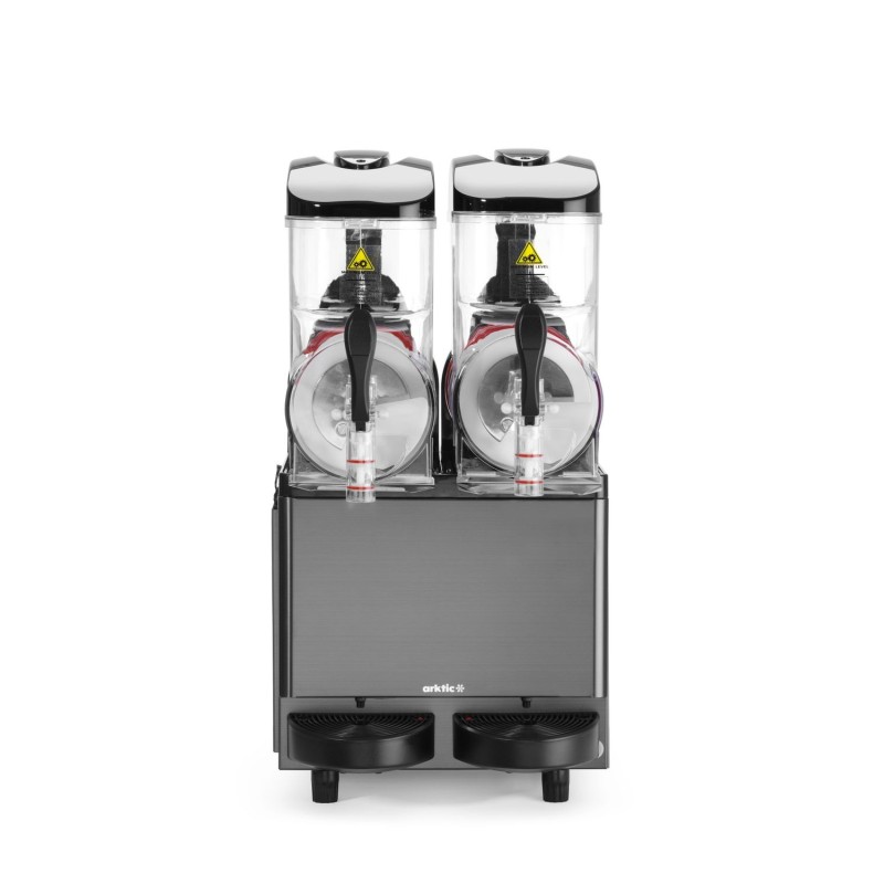 Šaltų gėrimų-šerbeto gaminimo mašina 1x12 l, Arktic, Kitchen Line, Juodas, 230V/710W, 507x415x(H)810mm
