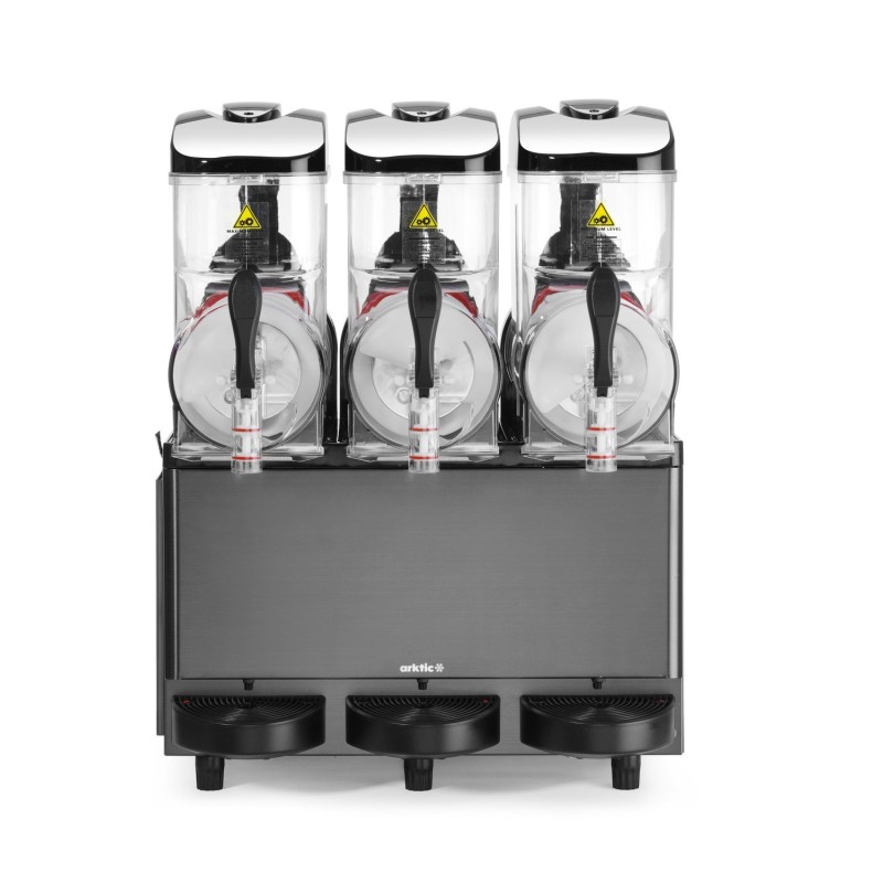 Šaltų gėrimų-šerbeto gaminimo mašina 1x12 l, Arktic, Kitchen Line, Juodas, 230V/1080W, 507x615x(H)810mm