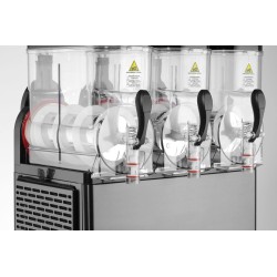 Šaltų gėrimų-šerbeto gaminimo mašina 1x12 l, Arktic, Kitchen Line, Juodas, 230V/1080W, 507x615x(H)810mm