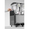 Šaltų gėrimų-šerbeto gaminimo mašina 1x12 l, Arktic, Kitchen Line, Juodas, 230V/1080W, 507x615x(H)810mm