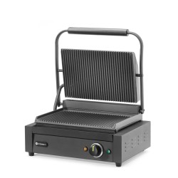 Kontaktinis grilis Panini, HENDI, Juodas, 230V/2200W, 430x375x(H)216mm