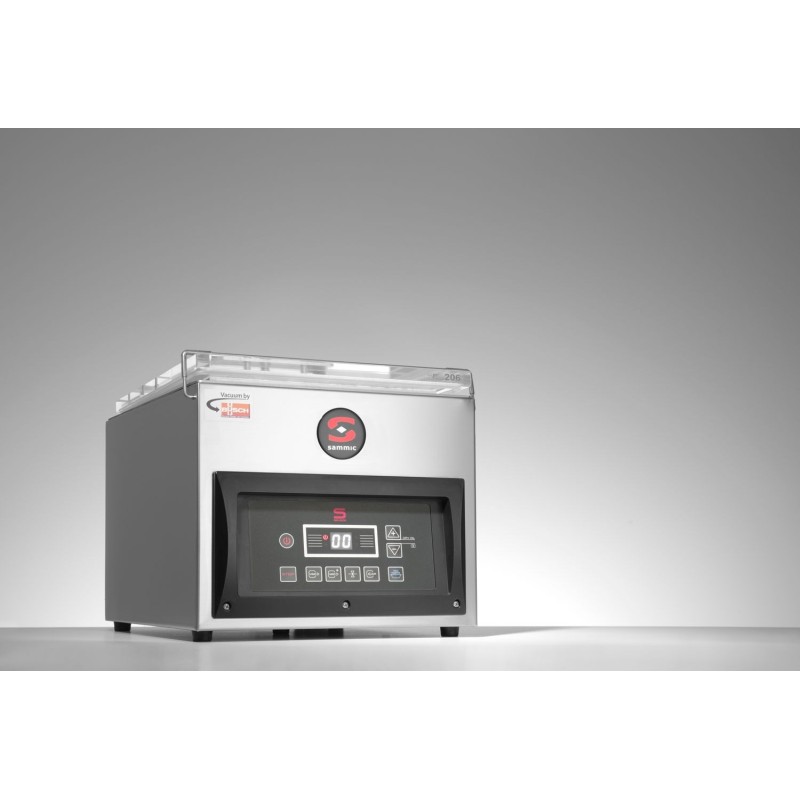 Kamerinė vakuuminė pakavimo mašina SE-208, Sammic, 230V/370W, 431x337x(H)307mm