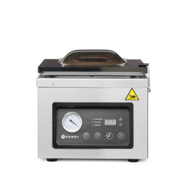 Vakuuminė kamerinė pakavimo mašina, HENDI, Profi Line, Sandarinimo juosta 260 mm, 240V/1000W, 330x480x(H)361mm