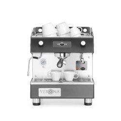Kavos aparatas „Romeo Easy“, 1 grupė, pusiau automatinis, Verona, 230V/1800W, 375x530x(H)485mm
