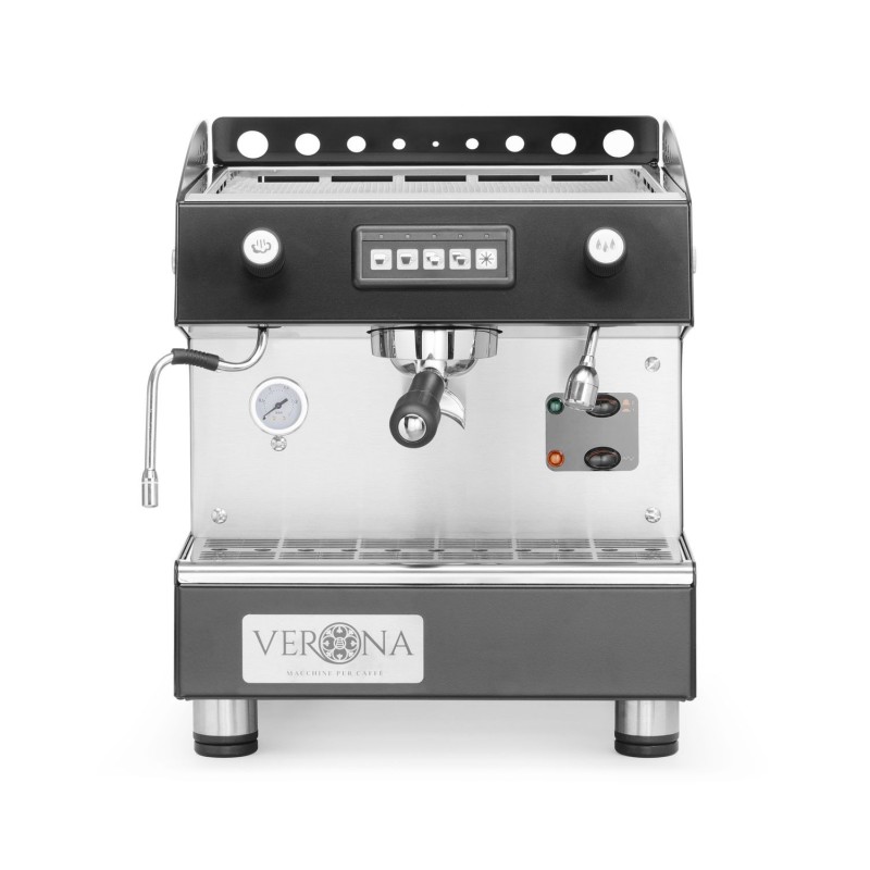 Kavos aparatas „Romeo“, 1 grupė, automatinis, Verona, 230V/1800W, 375x530x(H)485mm