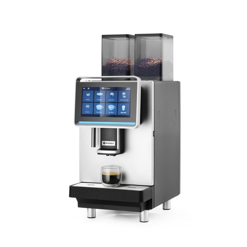 CoffeeMatic Automatinis kavos aparatas su jutikliniu ekranu, HENDI, 230V/2900W, 340x540x(H)830mm