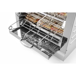 Skrudintuvas Milan–Toast + 6 spaustuvai skrebučiams, HENDI, 230V/3000W, 450x390x(H)400mm
