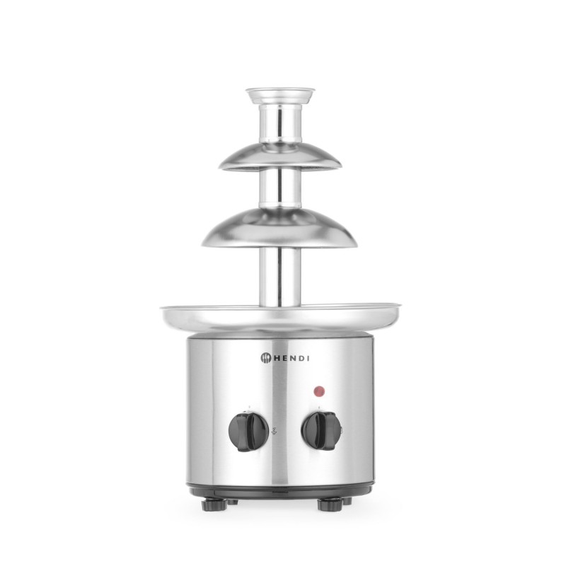 Šokolado fondiu fontanas su 3 pakopomis, HENDI, 230V/46W, ⌀215x(H)375mm