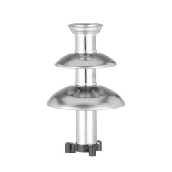 Šokolado fondiu fontanas su 3 pakopomis, HENDI, 230V/46W, ⌀215x(H)375mm