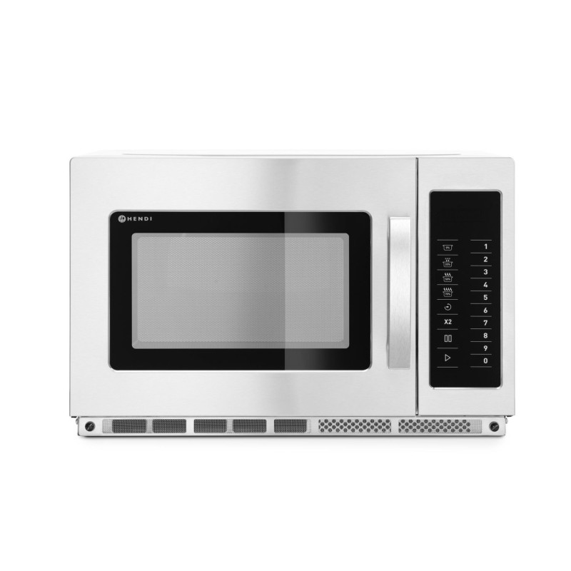 Mikrobangų krosnelė su galimybe programuoti 1800W, HENDI, 34L, 230V/3000W, 572x520x(H)363mm