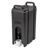 Termoizoliacinis konteineris gėrimams iš serijos Camtainers, Cambro, 17,9L, Juodas, 420x230x(H)620mm