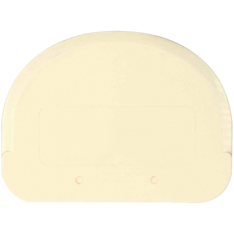 Gremžtukas tešlai pusapvalus 120x88mm - 6 vnt.
