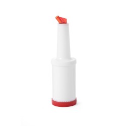 Barmeno dozatorius su keičiamais antgaliais, BarUp, 0,8L, Balta, ⌀90x(H)300mm