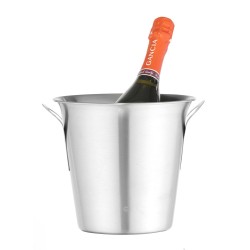 Kibirėlis šampanui, BarUp, 3,5L, Sidabro, ⌀210x(H)210mm