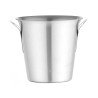 Kibirėlis šampanui, BarUp, 3,5L, Sidabro, ⌀210x(H)210mm