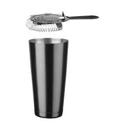 Barmeno rinkinys vamzdelyje, BarUp, Juodas, ⌀120x(H)320mm