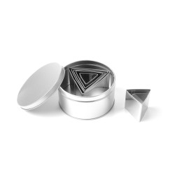 Konditerinė formelė, rinkinys – trikampio formos, HENDI, 6 vnt., (H)50mm