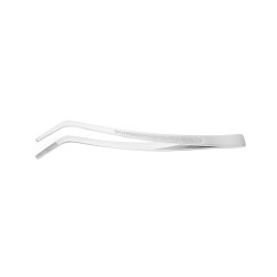 Lenktas pincetas su profiliuota rankena, HENDI, (L)240mm