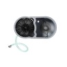 Rankinis stiklo plovimo prietaisas, BarUp, 370x200x(H)360mm