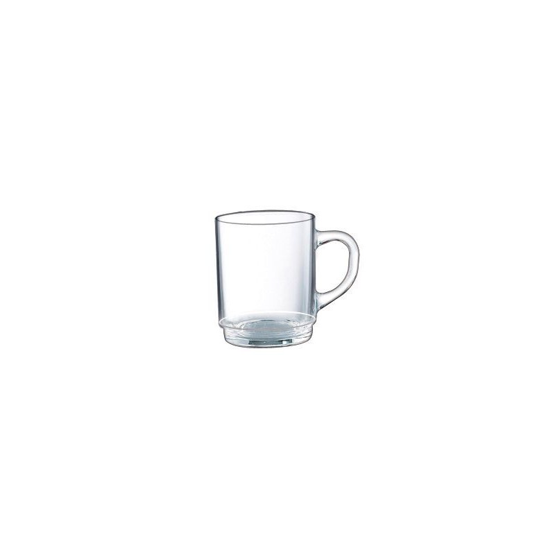 Puodelis Bock, Arcoroc, 250 ml, 0,25L, Permatomas, 6 vnt., ⌀68x(H)89mm