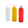Šaltųjų padažų dalytuvai - 3 vnt., HENDI, 0,7L, Permatomas, 3 vnt., ⌀70x(H)240mm