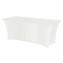 Stačiakampė staltiesė, HENDI, Kitchen Line, 810927, Balta, 1500x760x(H)730mm