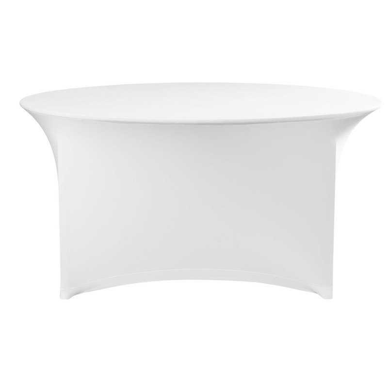 Apvalus stalo uždangalas, HENDI, Kitchen Line, 810941, Balta, ⌀1800x(H)760mm
