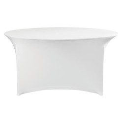Apvalus stalo uždangalas, HENDI, Kitchen Line, 810941, Balta, ⌀1800x(H)760mm