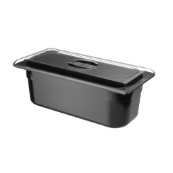 Kiuvetė ledams iš polikarbonato, HENDI, 5L, Juodas, 360x165x(H)120mm