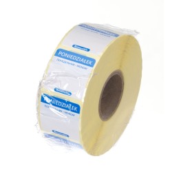 Maisto saugos etiketės, daugkartinio naudojimo, lengvai nuimamos, HENDI, 100 vnt., Mėlynas, 1000 vnt., 25x25mm