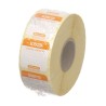 Maisto saugos etiketės, daugkartinio naudojimo, lengvai nuimamos, HENDI, 100 vnt., Oranžinė, 1000 vnt., 25x25mm