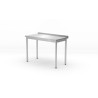 Sieninis stalas, tvirtinamas varžtais, HENDI, Kitchen Line, 800x600x(H)850mm