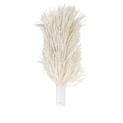 Stiklo poliravimo aparato šepečiai – 2 vnt., HENDI, Vidutinė, Balta, 205x55mm