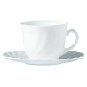 Puodelis Trianon, Arcoroc, 220 ml, 0,22L, Balta, ⌀87x(H)67mm