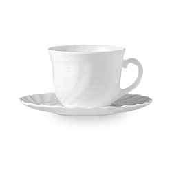 Puodelis Trianon, Arcoroc, 280 ml, 0,28L, Balta, ⌀94x(H)72mm
