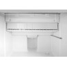 Ledo kubelių gamybos aparatas, Arktic, Sidabro, 230V/630W, 715x605x(H)835mm