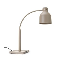 Lanksti patiekalams šildyti lempa, HENDI, Smėlio spalvos, 230V/250W, 268x203x(H)660mm