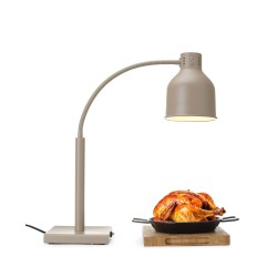 Lanksti patiekalams šildyti lempa, HENDI, Smėlio spalvos, 230V/250W, 268x203x(H)660mm