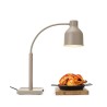 Lanksti patiekalams šildyti lempa, HENDI, Smėlio spalvos, 230V/250W, 268x203x(H)660mm