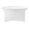 Apvalus stalo uždangalas, HENDI, Kitchen Line, 810996, Balta, ⌀1500x(H)760mm