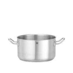 Troškintuvas vidutinio dydžio - be dangčio, HENDI, Kitchen Line, 6L, ⌀240x(H)135mm