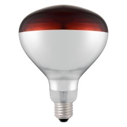 Infraraudonųjų spindulių šilumos lemputė, HENDI, Raudona, 230V/250W, ⌀125x(H)170mm