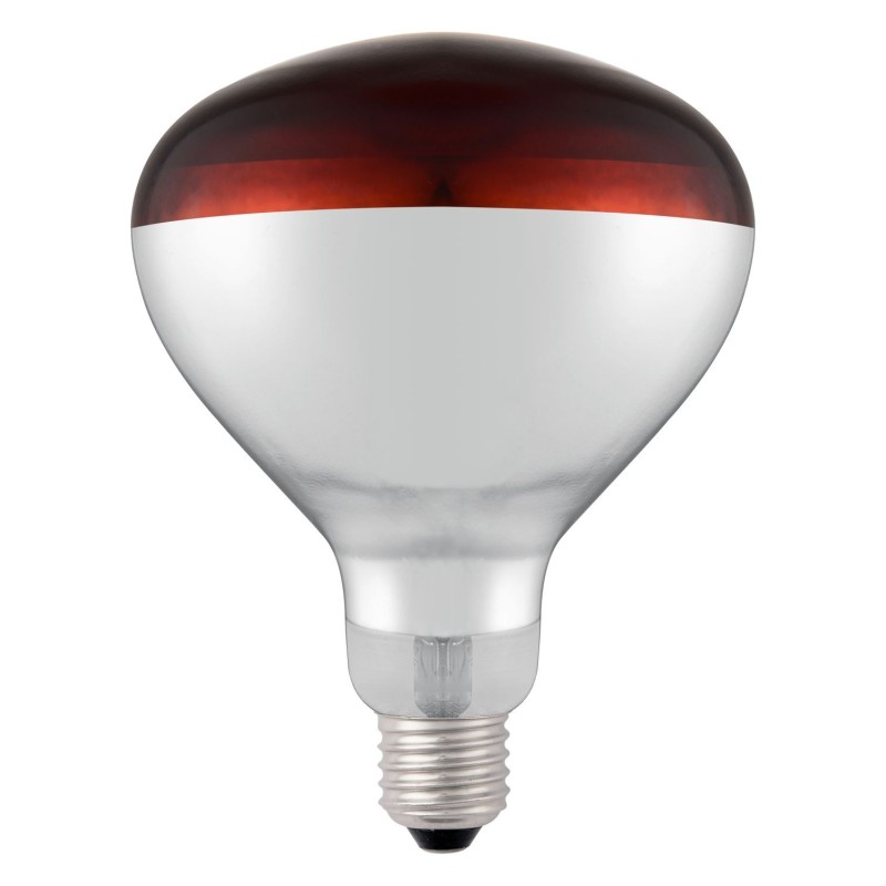 Infraraudonųjų spindulių šilumos lemputė, HENDI, Raudona, 230V/250W, ⌀125x(H)170mm
