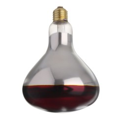 Infraraudonųjų spindulių šilumos lemputė, HENDI, Raudona, 230V/250W, ⌀125x(H)170mm