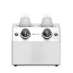Viengubas padažo šildytuvas, HENDI, Dvigubas - 2x0,65L, 230V/400W, 270x223x(H)282mm
