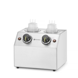 Viengubas padažo šildytuvas, HENDI, Dvigubas - 2x0,65L, 230V/400W, 270x223x(H)282mm